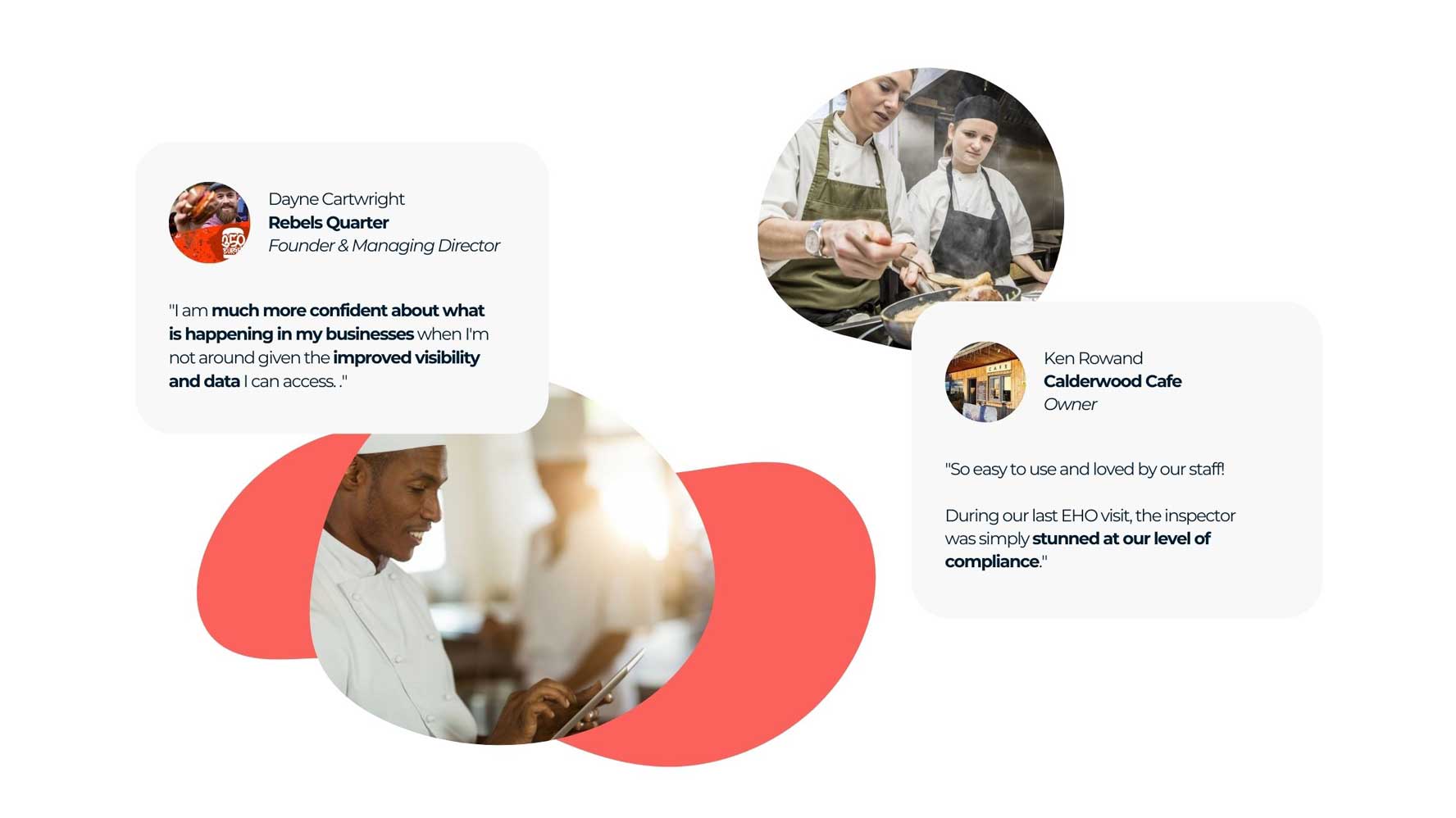 Two case study quotes