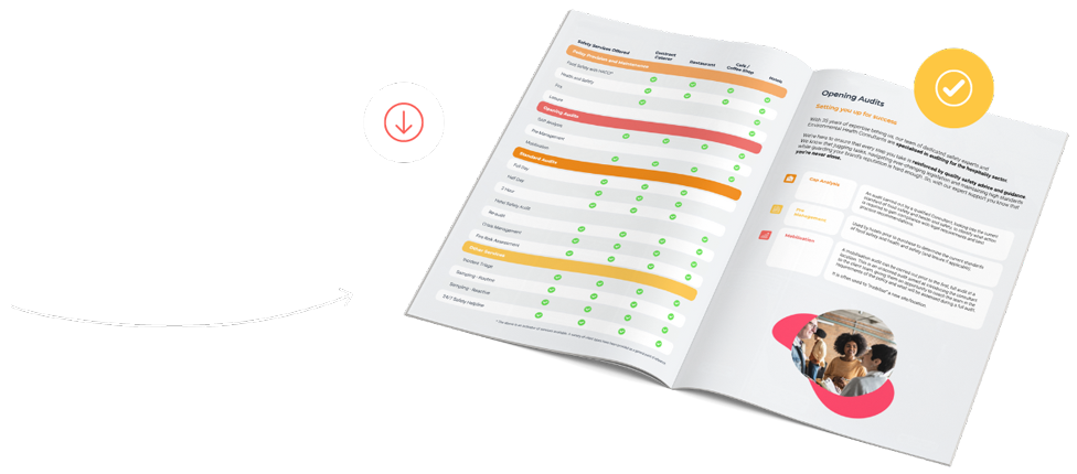 Image of the Safety Services Brochure